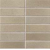 Beige 1-3/4x5-3/4 Mosaic Gloss