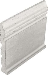 Available in all colors (shown in Pure White) 6x6 Base Moulding with Cove Gloss