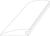 Annecy Nouveau 2x72 Flush Reducer  - shape reference