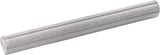Available in all colors (shown in Pure White) 5/8x6 Grooved Pencil Liner Gloss