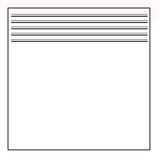 75053 Granulated Clay Grey 12x12 TSG Stair Tread Straight Glazed Edge Matt - shape reference