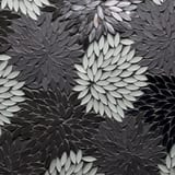 Silver Blend 9-11/16x8-5/8 Estrella Mosaic Mixed