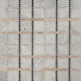 Pink Specialty Double Check Mosaic Tumbled