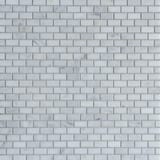 Bianco Bello 1/2x1 Petite Brick Mosaic Honed