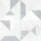 Polar 15.75x15.75 Tria Mosaic Honed