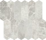 Apollo Argento 2x6 Picket Mosaic Honed