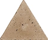 Available in all colors (Shown in Caqui) 7-1/4x7-1/4 Triangle Field Limestone
