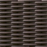 Brown 1/2x6 Mosaic Unglazed