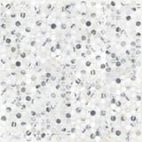 White Blend Specialty Penny Lane Penny Round Mosaic Honed