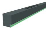 Solid Foam - Standard 3-1/2 (w) x 60 (l) x 4 (h) Low Profile Shower Curb 