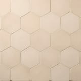 Bergamo 6-1/2 inch Hex Field Textured