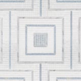 Blue Specialty Morningside Heights Square Mosaic Polished