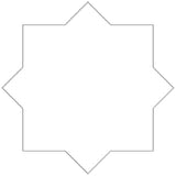 Available in all colors 5x5 Mini 2C Star Field All finishes - shape reference