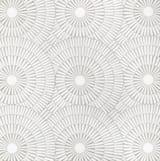 Bianco Dolomiti Specialty Motor City Circles Mosaic Polished