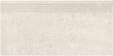 5102 Vivid White 12x24 TVG Stairtread Straight, Glazed Edge Smooth (V)