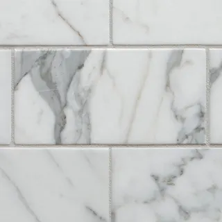 Bianco Europa series tile detail