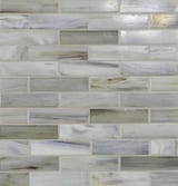 Bari 1x4 Brick Mosaic Pearl
