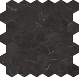Nero Venato 2x2 Hexagon Mosaic Polished