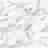Statuario 2x2 Mosaic Matte