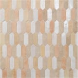 Latte 1x3 Carthage Mosaic Honed/Glossy