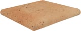 Available in all colors (shown in Cafe Olay) 12x12 Stair Tread Corner Travertine