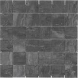 Charcoal 2x2 Mosaic Matte
