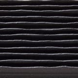 Black 1/2x8 Mosaic Unglazed