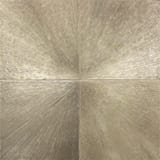 Antique Silver 6x6 Grand Tour Starburst Decorative Field Metallic