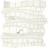 Calacatta Gold Specialty Sinuous Mosaic Polished