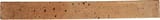 Available in all colors and finishes (shown in Cafe Olay) 1x9 Field Travertine