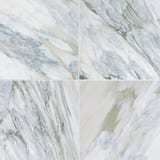 Calacatta Bluette 18x18 Aris Edge Field Honed