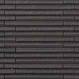 Black 3/4x9-1/4 (Random) Mosaic Unglazed