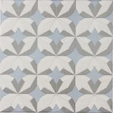 Lapis 8x8 Flourish Decorative Field Matte