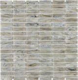 Driftwood 1/2x1-7/8 Merge Mosaic Textured