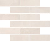 Sea Shell 2x6 Staggered Mosaic Matte
