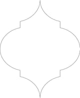 Available in all colors 9x12 Eye of Felipe Field All finishes - shape reference
