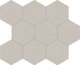 Crater 4x4 Hexagon Mosaic Organic Matte
