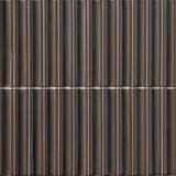 Black 1x6 Mosaic Matte