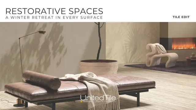 Restorative Spaces look book cover