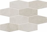CLV01 Ivory Ridge 3x6 Mod-Hex Mosaic FeatherSoft