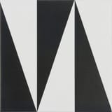 Black White 8x8 Chess Queen Field Matte